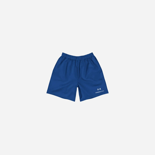 All-Over Print Unisex Athletic Long Shorts Hominus Denim