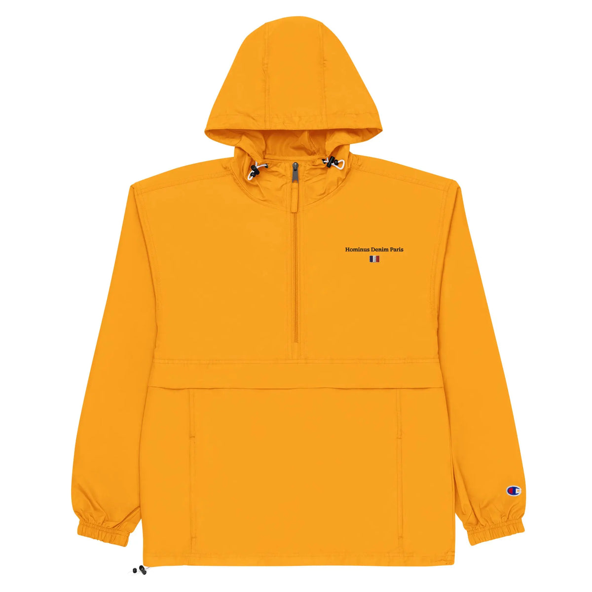 Windbreaker HD Paris Embroidered Champion Jacket Hominus Denim