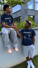 France 2026 Oversized Graphic Tee – Vintage Y2K Football Shirt Archived Memories