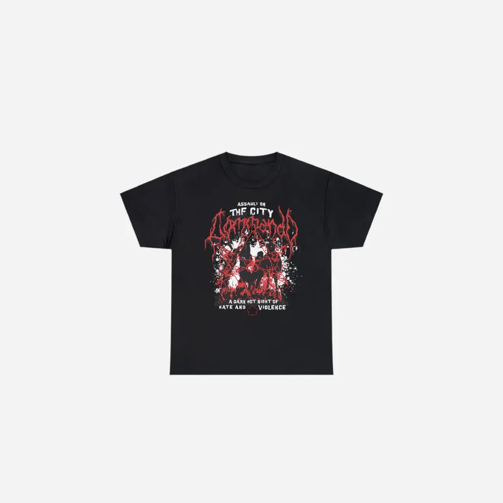 Commando Red Tee Printify