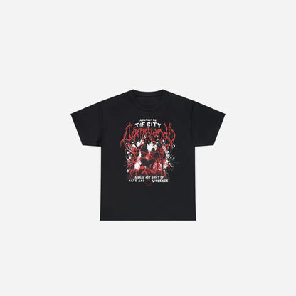 Commando Red Tee Printify