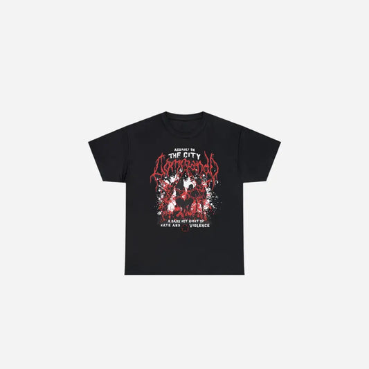Commando Red Tee Printify