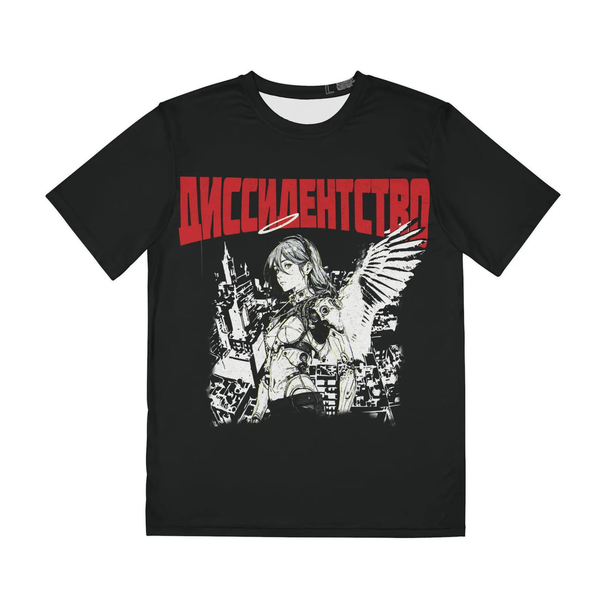 Dissident Manga Fallen Angel Tee Printify