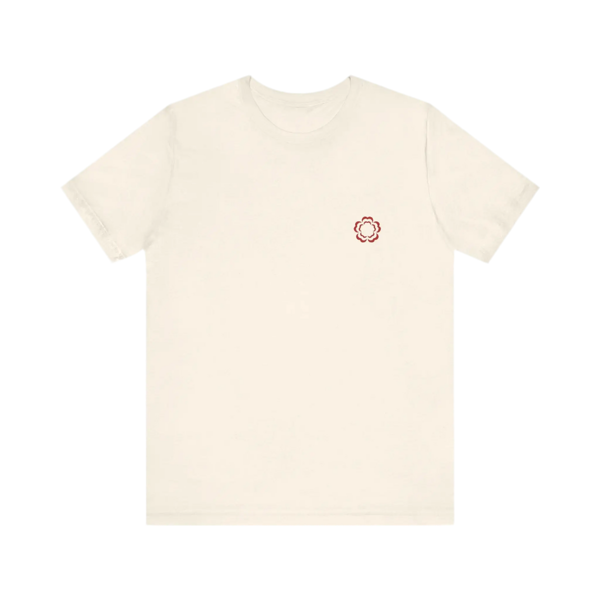 FLOWER* Tee Red Printify