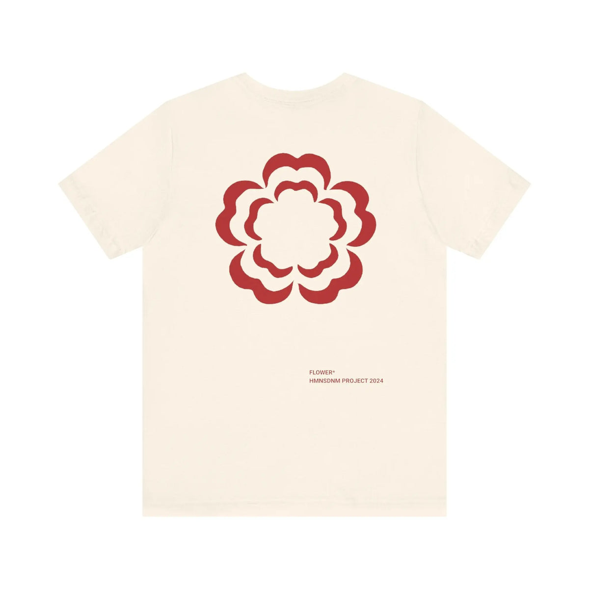 FLOWER* Tee Red - Hominus Denim
