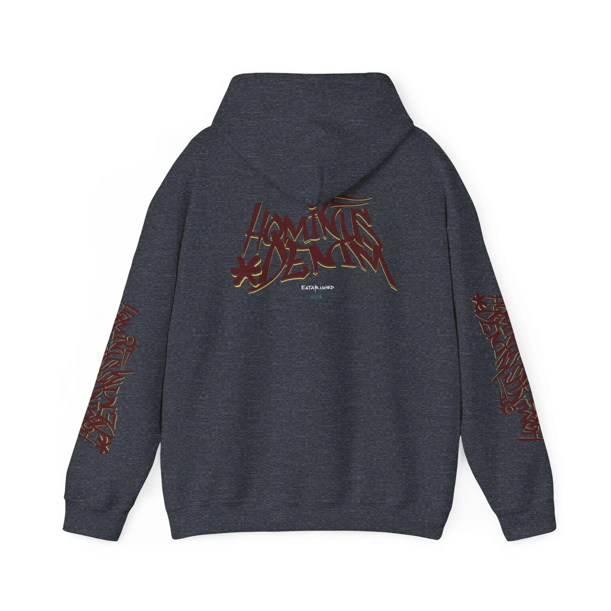 Hominus Denim Graffiti Hoodie - Hominus Denim