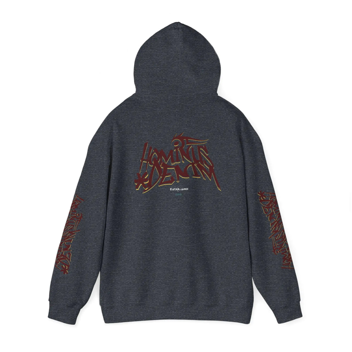 Hominus Denim Graffiti Hoodie - Hominus Denim