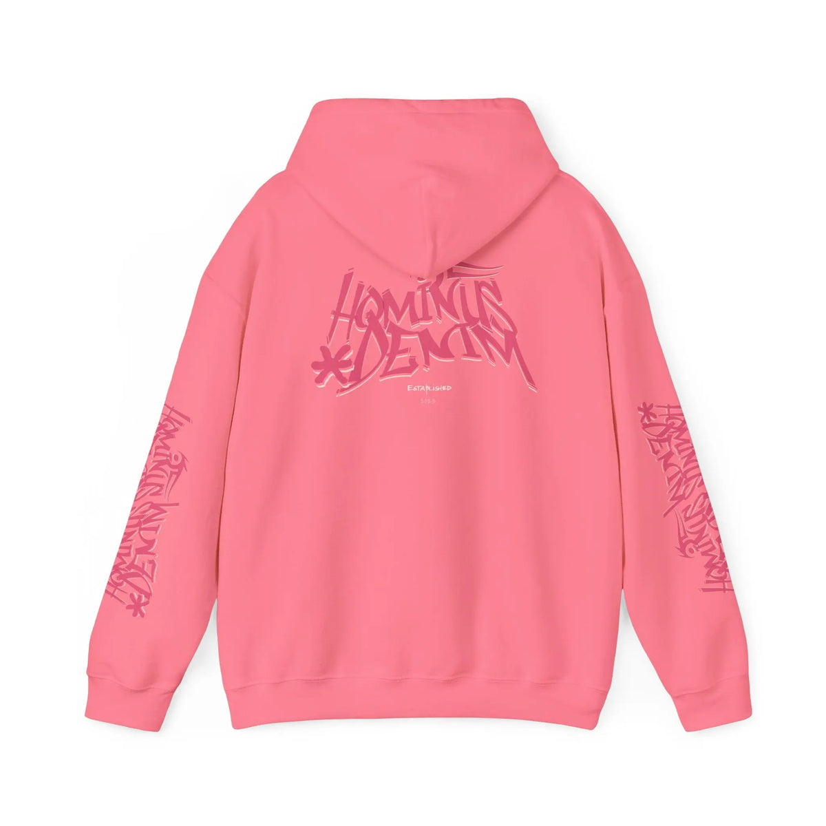 Hominus Denim Graffiti Hoodie - Hominus Denim