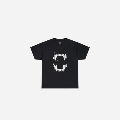 HOMINUSDENIM VAMPIRE FANG TEE Printify