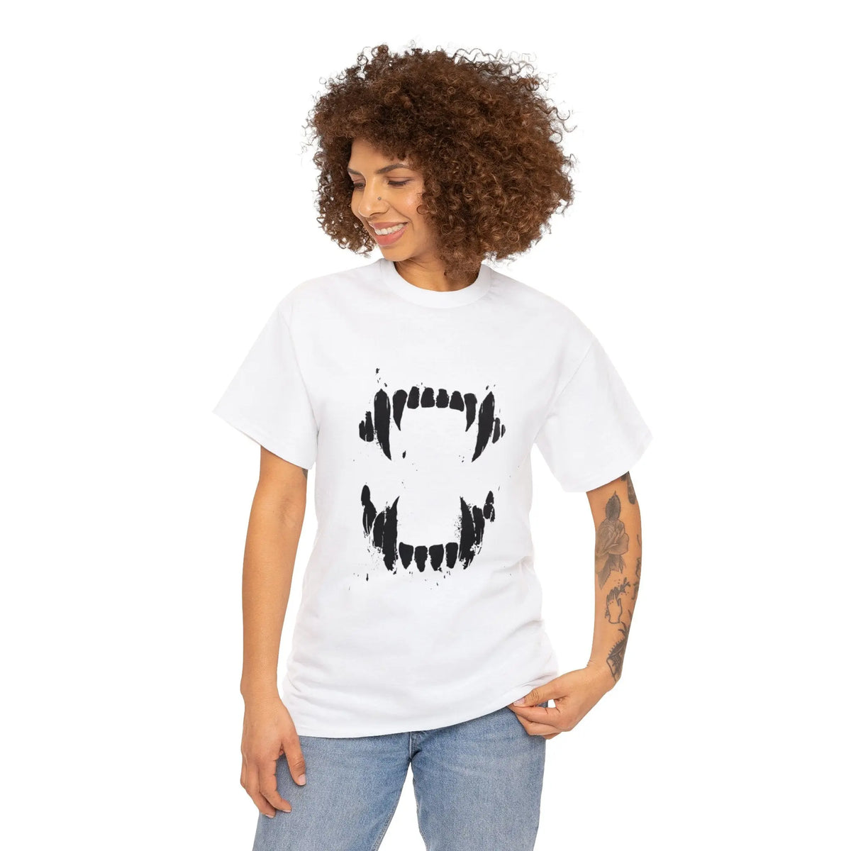 HOMINUSDENIM VAMPIRE FANG TEE - Hominus Denim