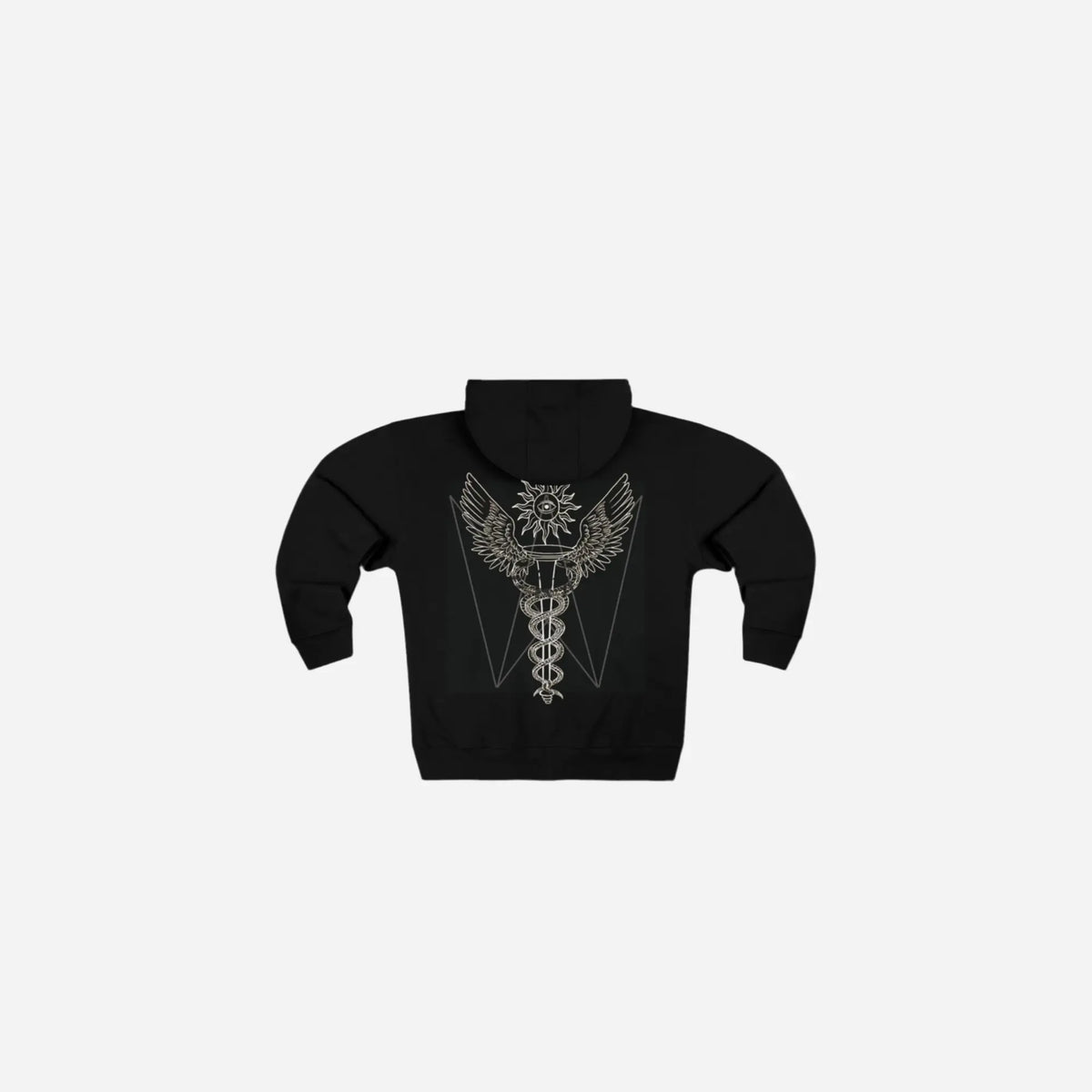 HOMINUSDENIM ZIP HOODIE 001 Printify