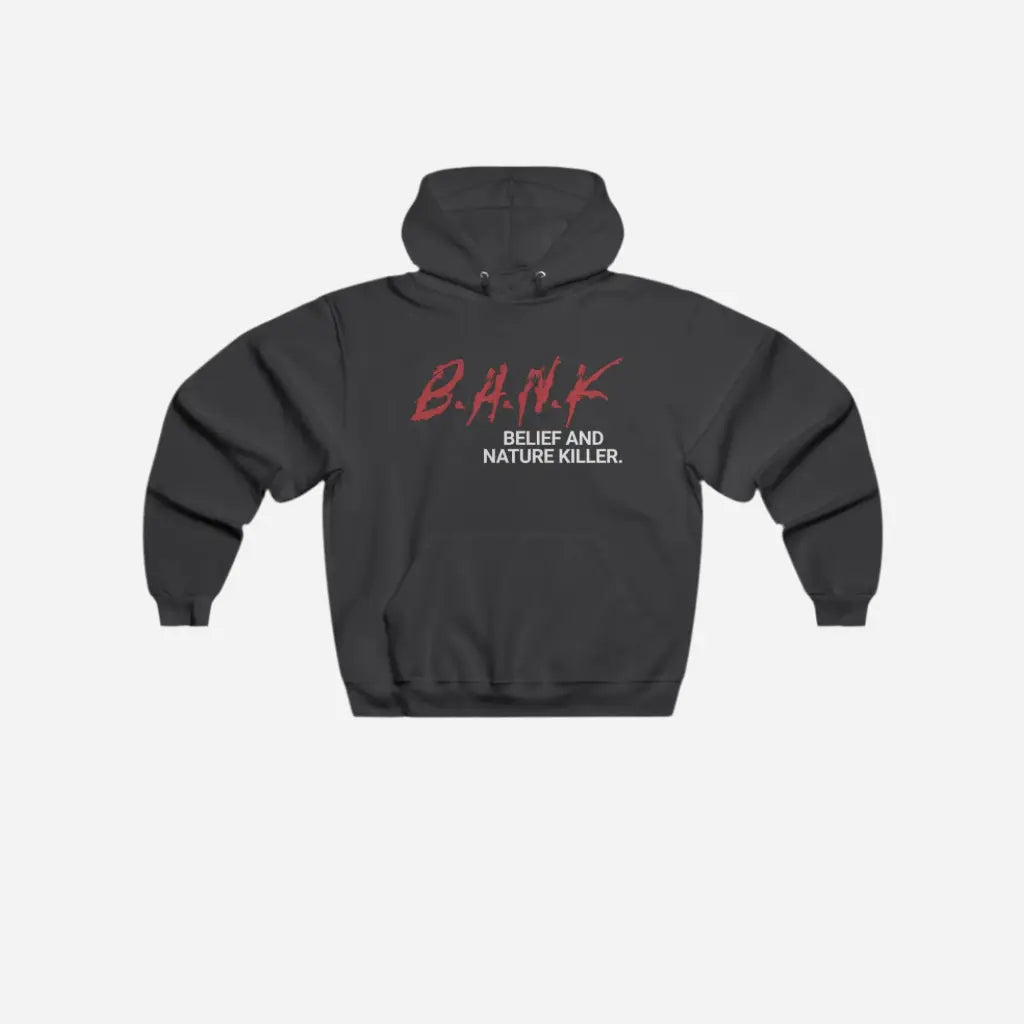 Hominus Denim B.A.N.K Hoodie Printify