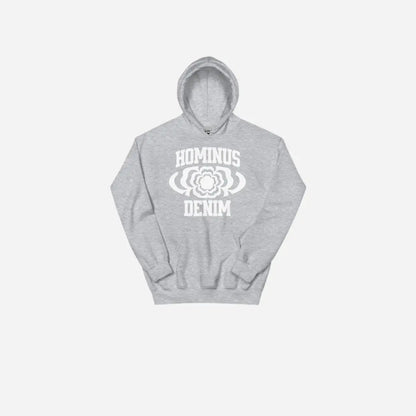 Hominus Denim Club Logo Casual Hoodie Hominus Denim