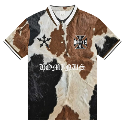 Hominus Denim Cow Print Jersey Hominus Denim
