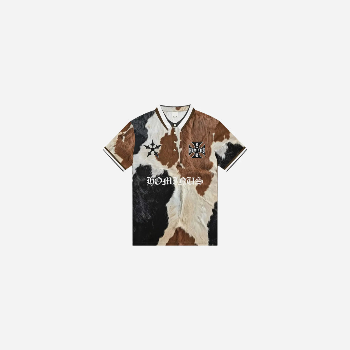 Hominus Denim Cow Print Jersey Hominus Denim
