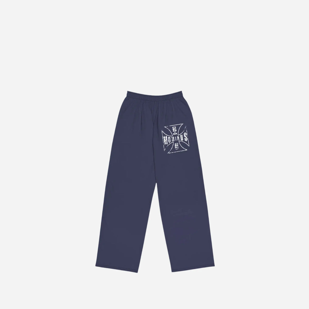 Hominus Denim Cross Logo Baggy Sweatpants Hominus Denim
