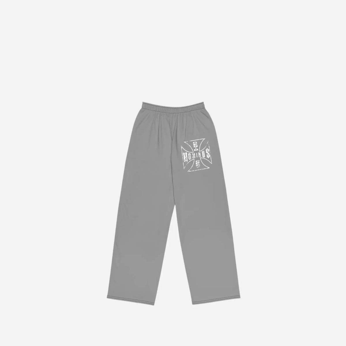 Hominus Denim Cross Logo Baggy Sweatpants Hominus Denim