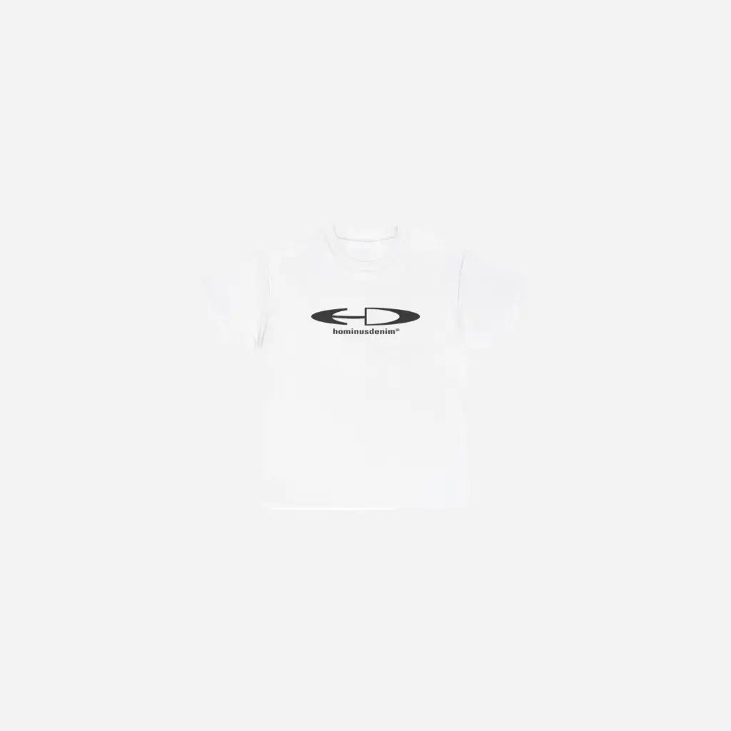 Hominus Denim Famous Logo Printed Design Tee Printify