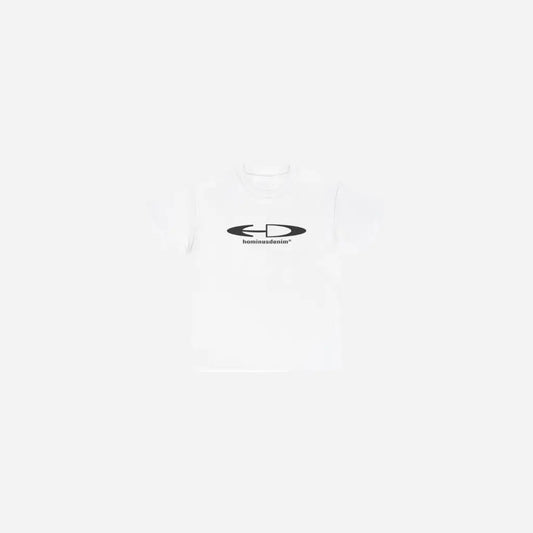 Hominus Denim Famous Logo Printed Design Tee Printify