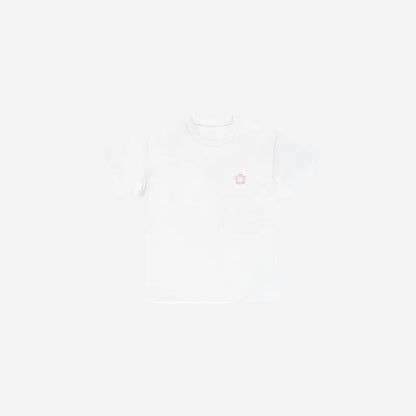 Hominus Denim Flower Y2K Logo Tee 2 Printify
