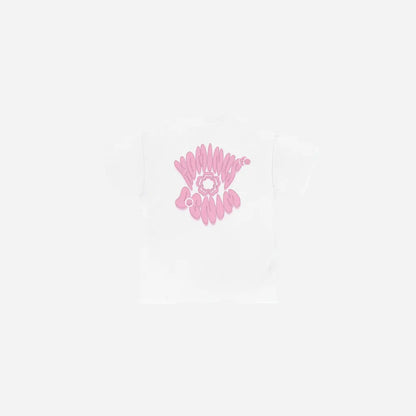 Hominus Denim Flower Y2K Logo Tee 2 Printify