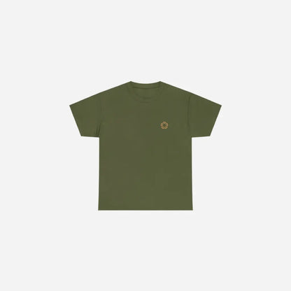 Hominus Denim Flower Y2K Logo Tee 2 Printify