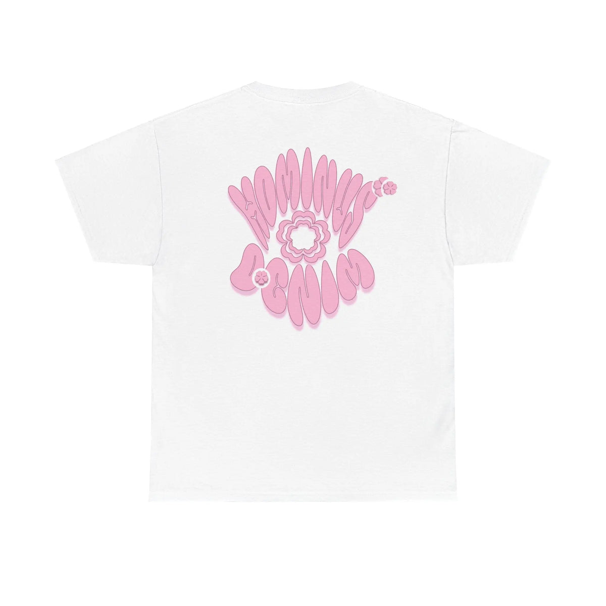 Hominus Denim Flower Y2K Logo Tee 2 - Hominus Denim