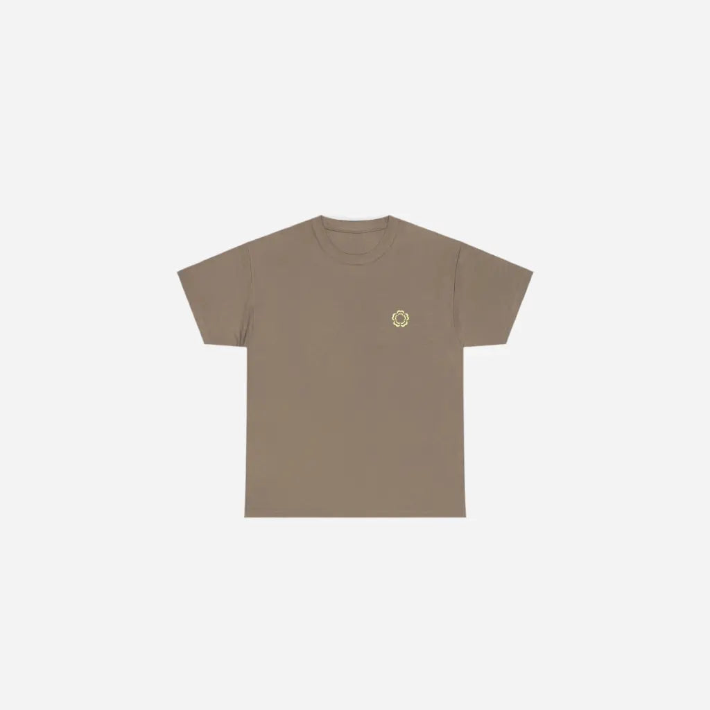 Hominus Denim Flower Y2K Logo Tee Printify