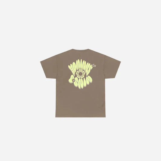 Hominus Denim Flower Y2K Logo Tee Printify
