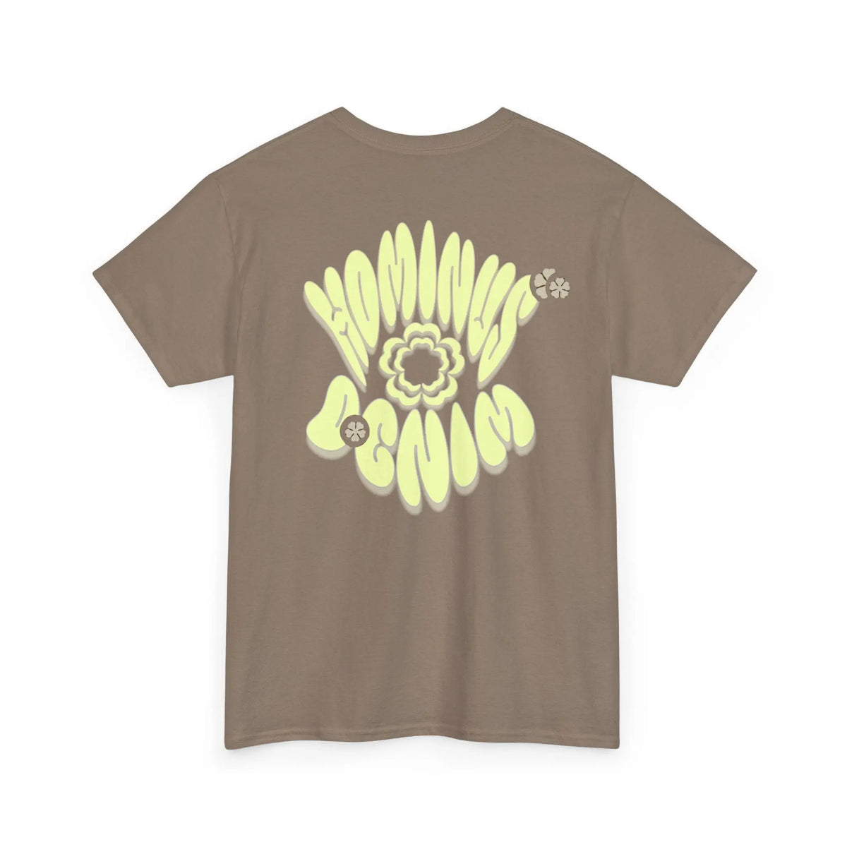 Hominus Denim Flower Y2K Logo Tee - Hominus Denim