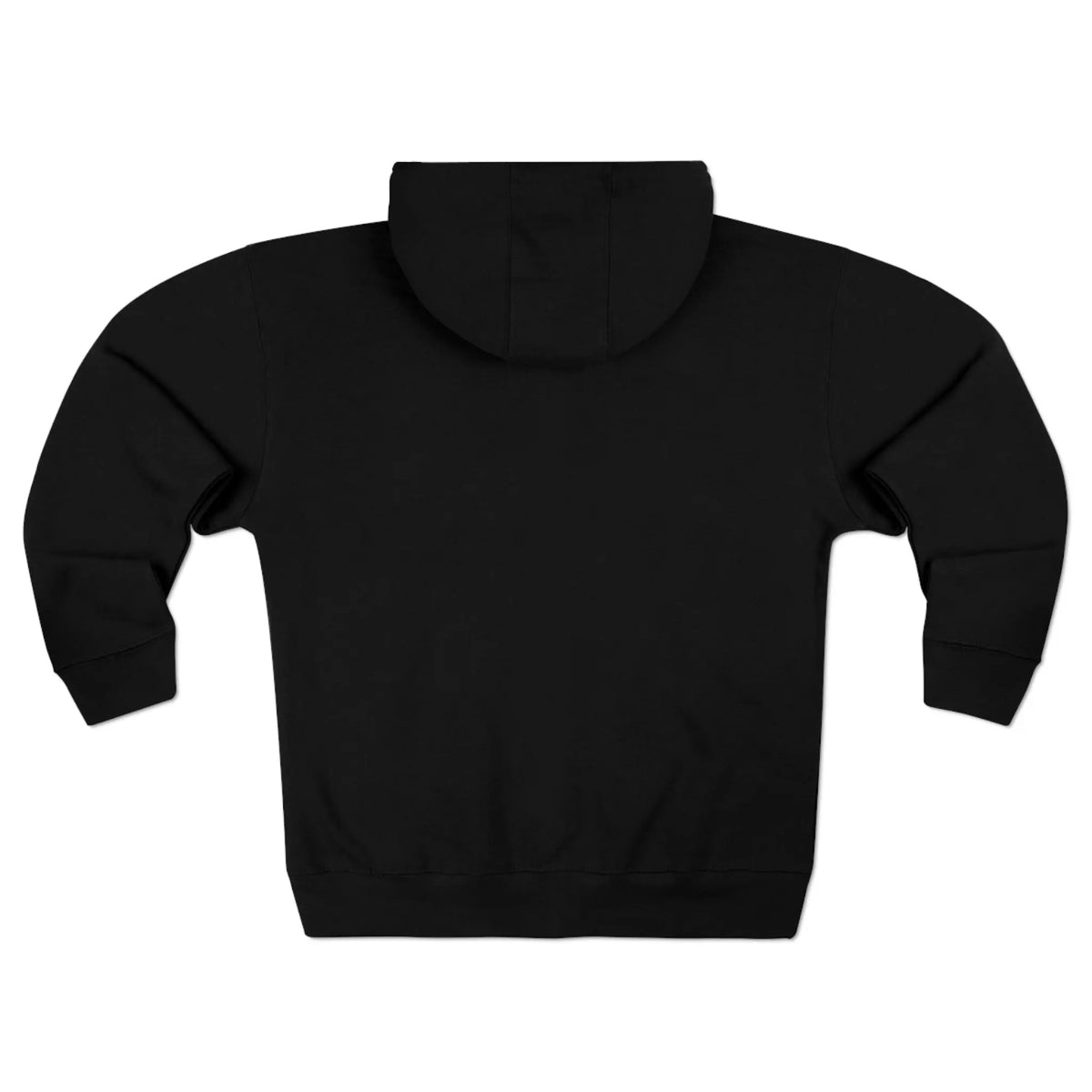 Hominus Denim Gothic Design Zip Hoodie Printify