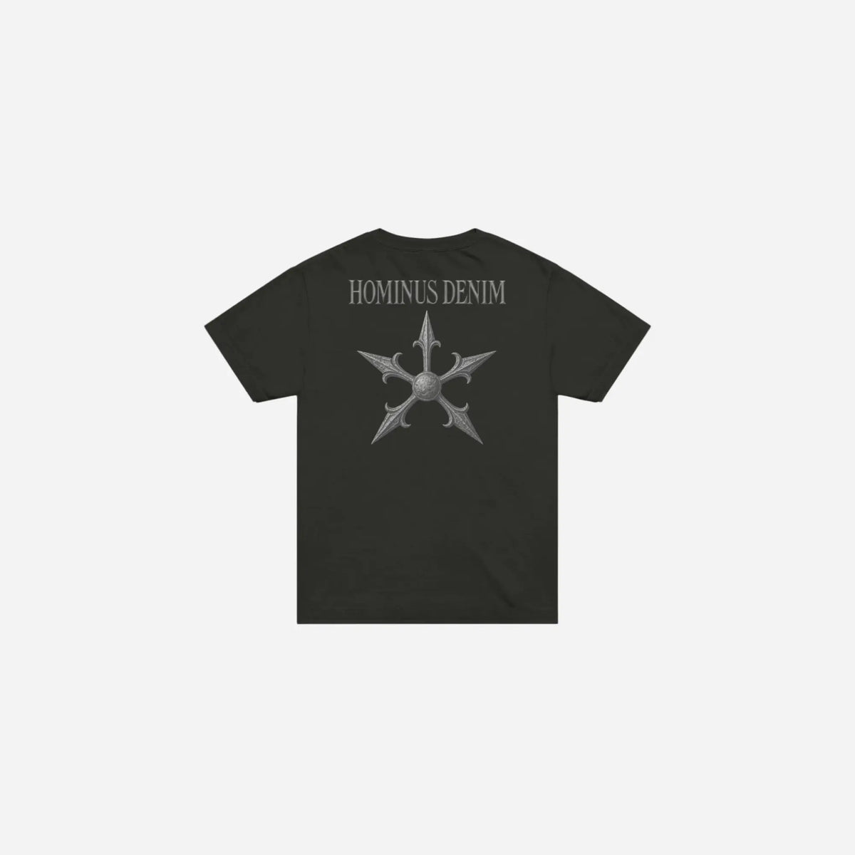Hominus Denim Gothic Star Logo Tee Hominus Denim