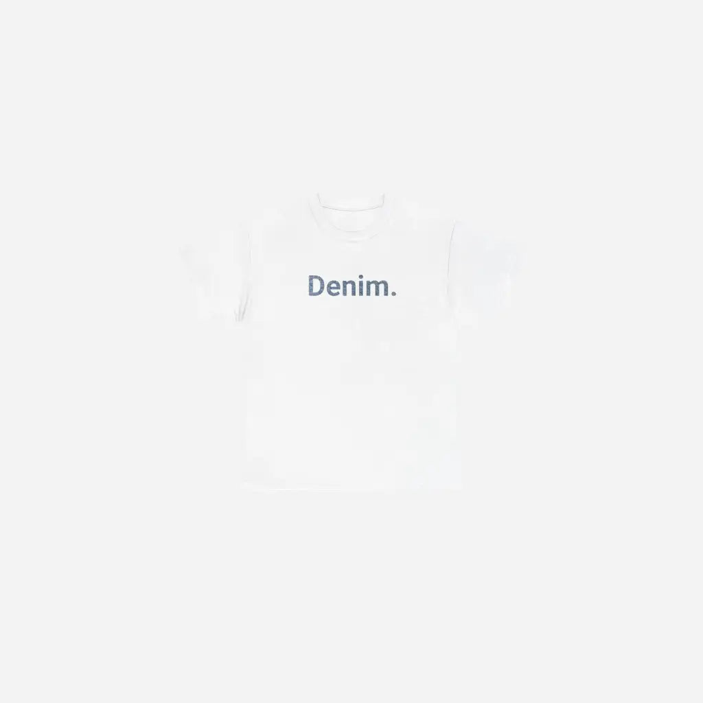 Hominus Denim Graphic Texture Tee Printify