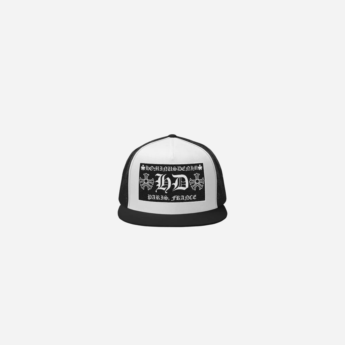 Hominus Denim HD Paris Black Trucker Hat Hominus Denim