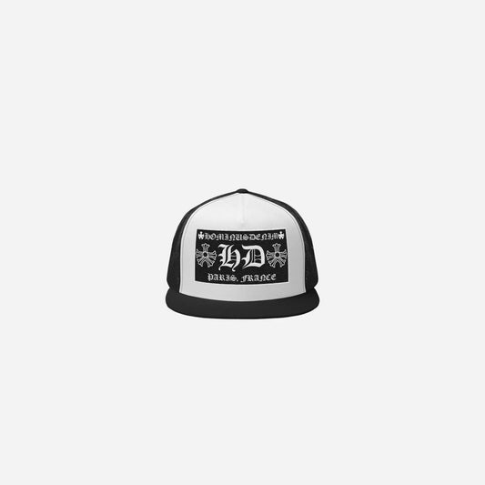 Hominus Denim HD Paris Black Trucker Hat Hominus Denim