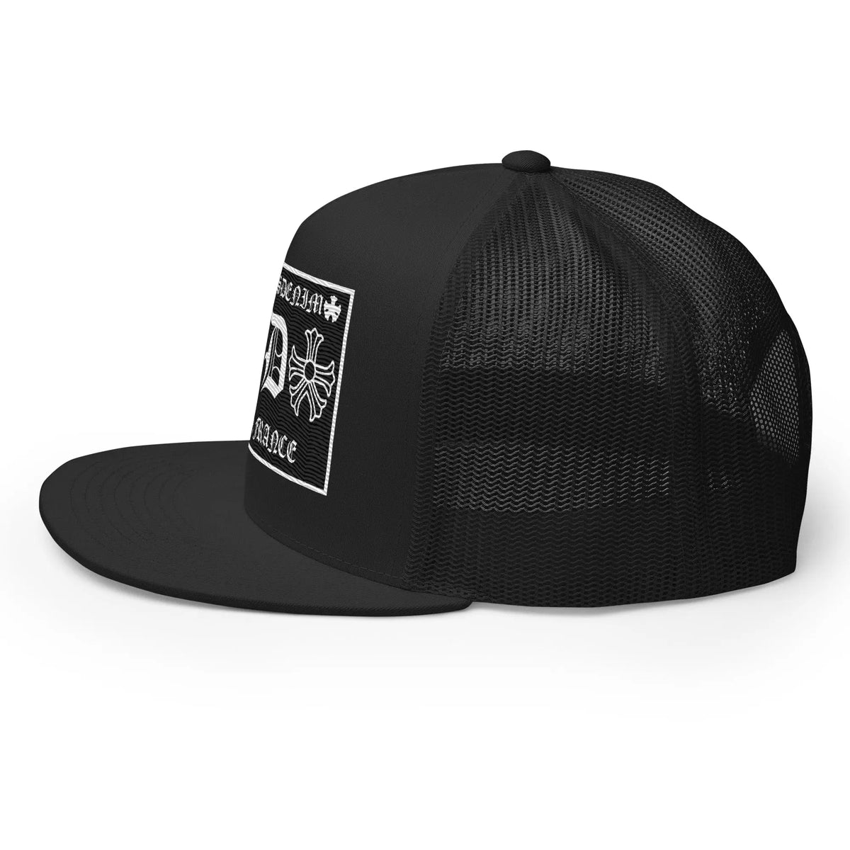 Hominus Denim HD Paris Black Trucker Hat Hominus Denim