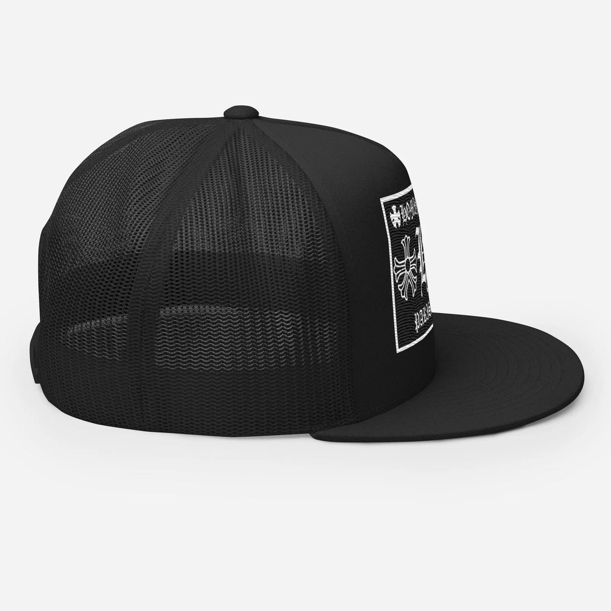 Hominus Denim HD Paris Black Trucker Hat Hominus Denim