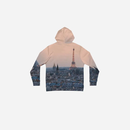 Hominus Denim Paris Printed Hoodie Printify