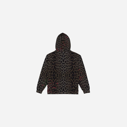 Hominus Leopard Printed Zip Hoodie Hominus Denim