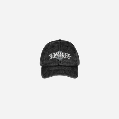 Hominus Smoke Design Washed Cap Hominus Denim