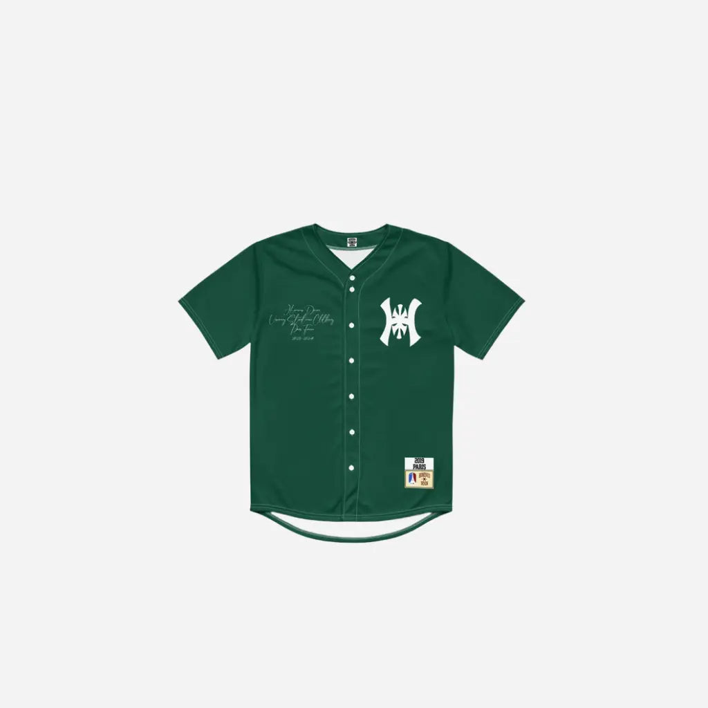 Hominus Sports Logo Baseball Jersey Tee Hominus Denim