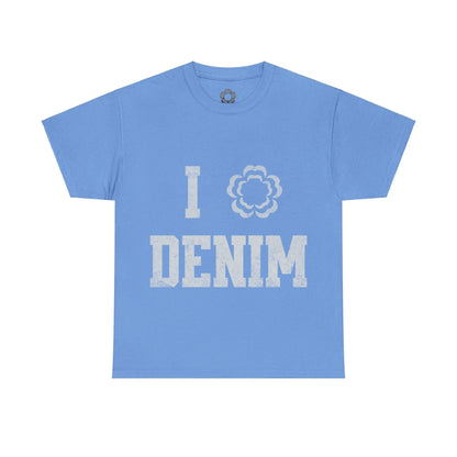 I Love Denim Tee Printify