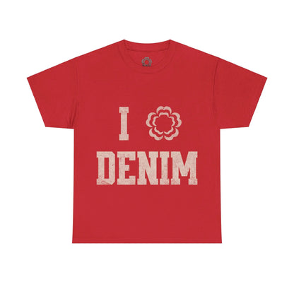 I Love Denim Tee Printify