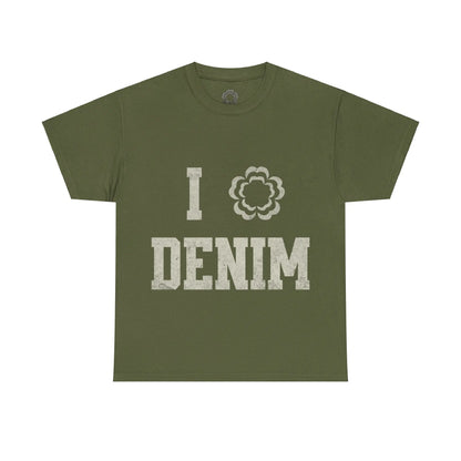 I Love Denim Tee Printify