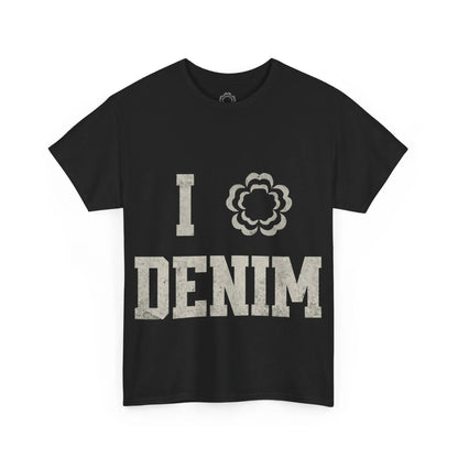I Love Denim Tee Printify