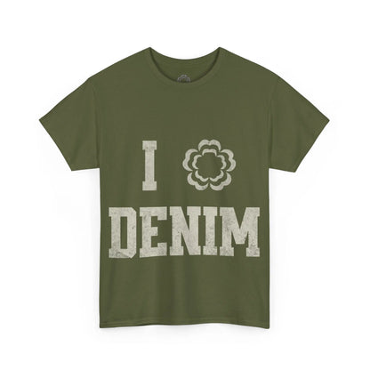 I Love Denim Tee Printify