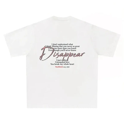 Oversized Crying Eyes Printed Design Tee - Hominus Denim