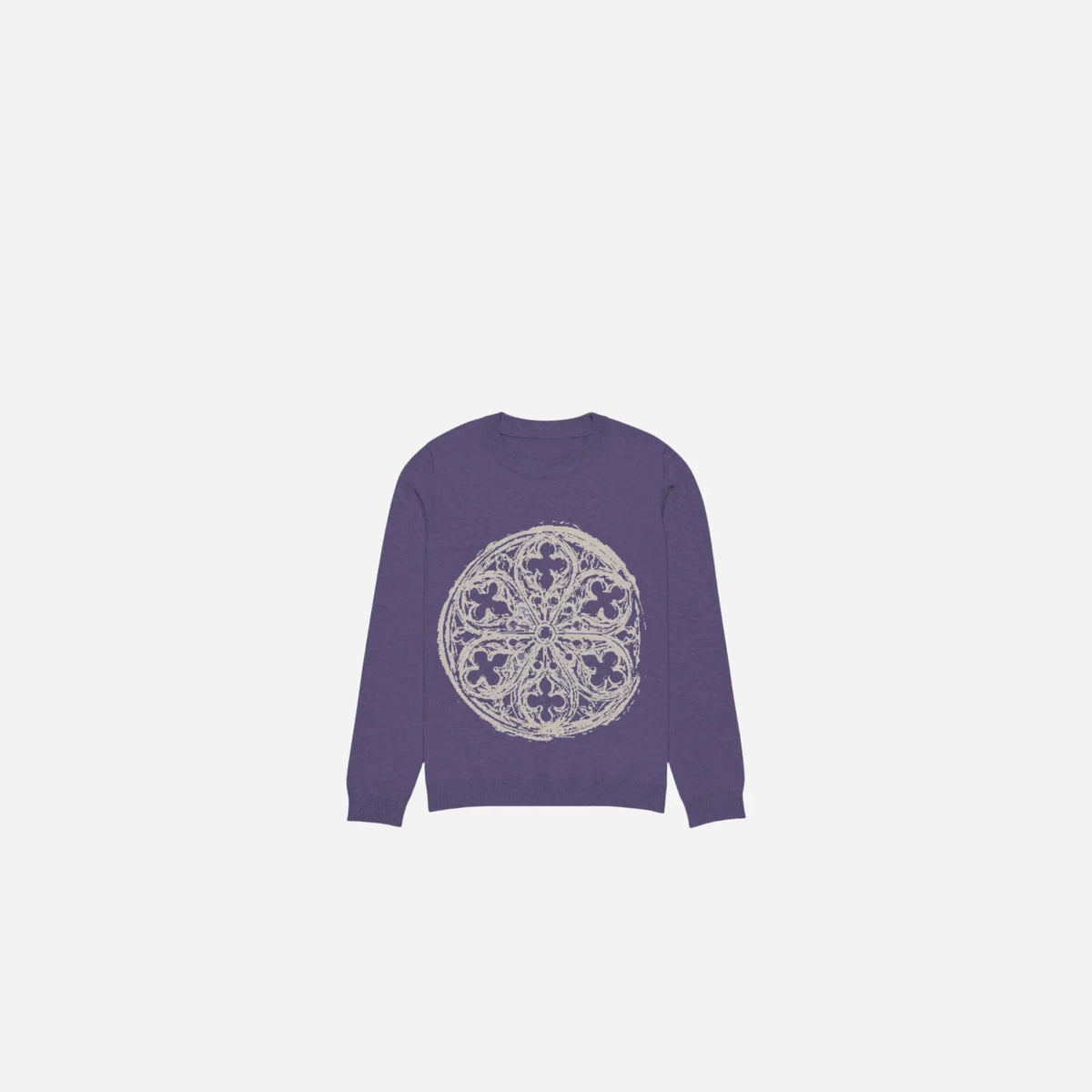 Purple Church Grunge Gothic Design Knit Hominus Denim
