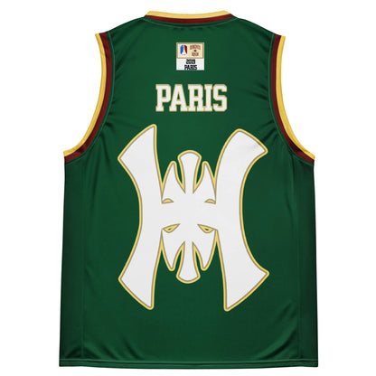 Recycled unisex basketball jersey Hominus Denim