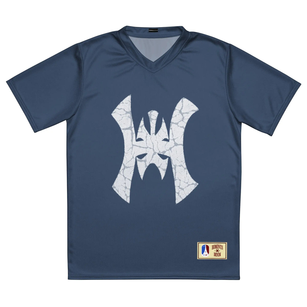 Recycled unisex sports jersey Hominus Denim